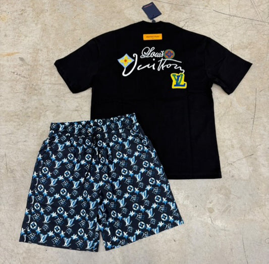 Louis Vitton - LV Mesh Shorts - LV Shirt - Set