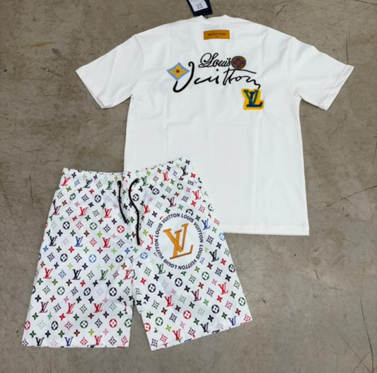 Louis Vitton - LV Shorts - LV Shirt - Set